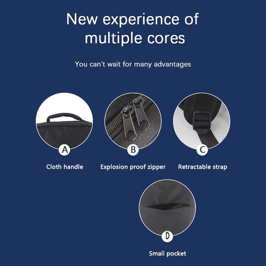 Suitable for PS5 Console Storage Bag, PS5 Game Accessories Storage Bag, PS5 Console Backpack, Portable Backpack for Going Out