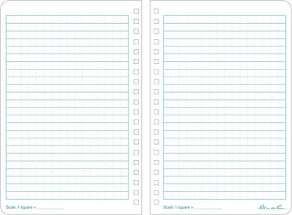 Weatherproof Side Spiral Notebook, 4.625" X 7", Yellow Cover, Universal Pattern, 3 Pack (No. 373L3)